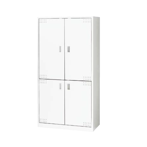 ナイキ オフィスキッチン クリアーホワイト W900×D450×H1800mm OK15-W