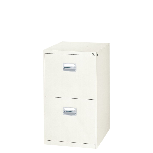 ナイキ ファイリングキャビネット A3サイズ レントゲンデータファイルキャビネット 引き出しタイプ 1列-2段 A3RC-2W-WC