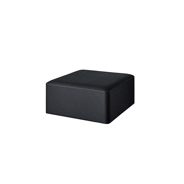 ナイキ チョコン(chokon) E510型 ロビーチェアー スツール 布張り E5105F-BK