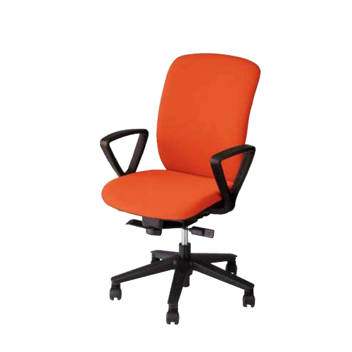 ナイキ ヴィアーレチェア (VIALE) ハイバック 布張り ハンガーなし ループ肘付 VE513F