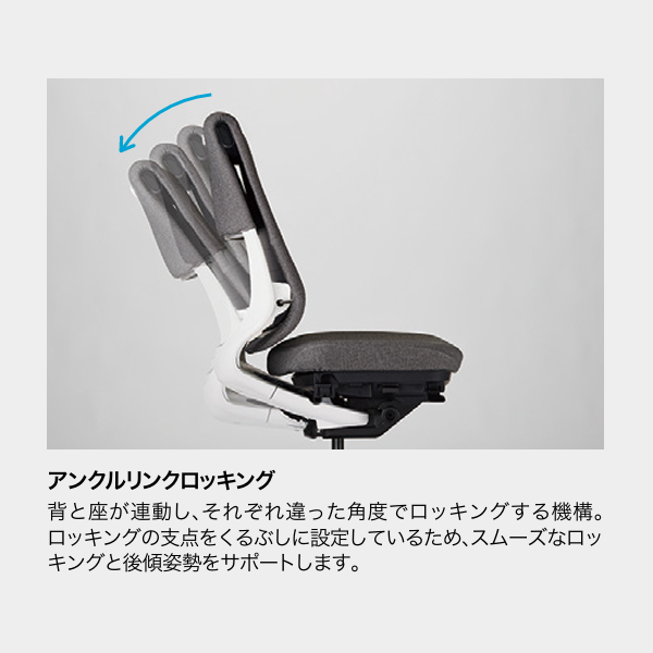 ナイキ ワークチェアー ワルツチェア (Waltz) WLE型 サブ画像