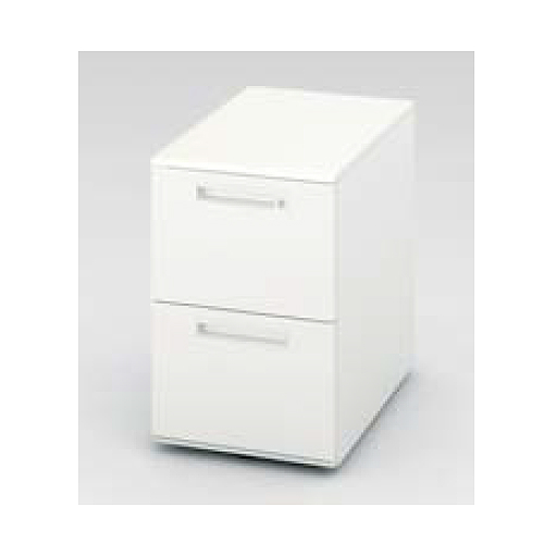 ナイキ XEDH型デスク ワゴン(H611mm)(2段) W395×D600×H611 XE046YC-W