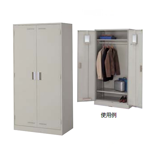 ナイキ LKロッカー 多人数用ロッカー W880×D515×H1790 LKW-AW(ウオームホワイト)