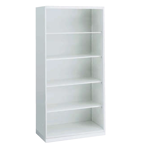 オカムラ レクトライン収納 オープン書庫 下置き ベース付 W900xD400xH1810 4H57ZZ-ZA75/4H57ZZ-Z13