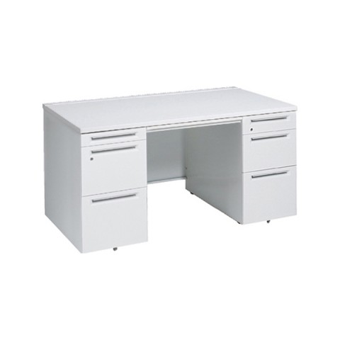 オカムラ okamura アドバンス－Sデスク(ADVANCE-S) 両袖デスク W1400