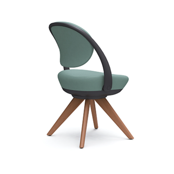 オカムラ パラベルチェア (Parabel) 木4本脚 スタンダード 本体色