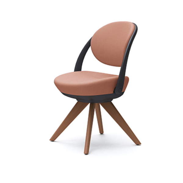 オカムラ パラベルチェア (Parabel) 木4本脚 スタンダード 本体色