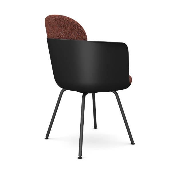 オカムラ フローリスチェア(Foiris) ミーティングチェア スチール4本脚