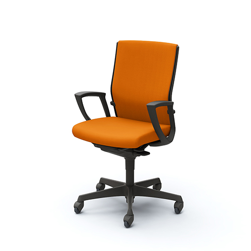 オカムラ okamura エスクードチェア クッションタイプ ブラックシェル  