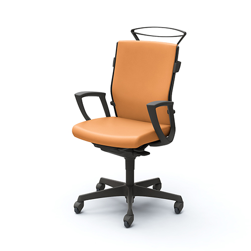 ★ジモティー割あり★ハイバックOAチェア　エスクード308　OKAMURA　BK　 高さ(H)--cm× 幅(W)--cm× 奥行(D)--cm【joh4408】 OKAMURA ESCUDO エスクードチェア ハイバック