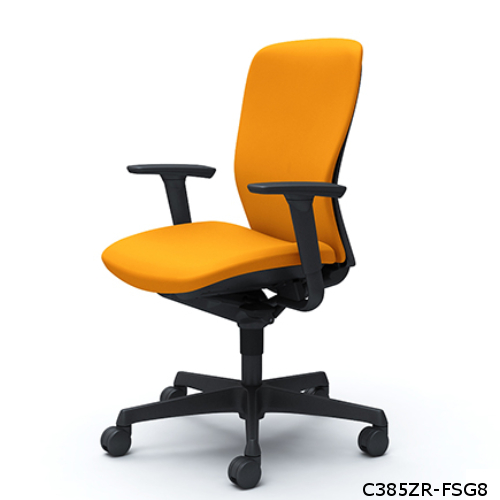 オカムラ スラートチェア ハイバック アジャストアーム 樹脂脚  C385WR-FS/C385ZR-FS/C385GR-FS/C385XR-FS/C385JR-FS/C385CR-FS