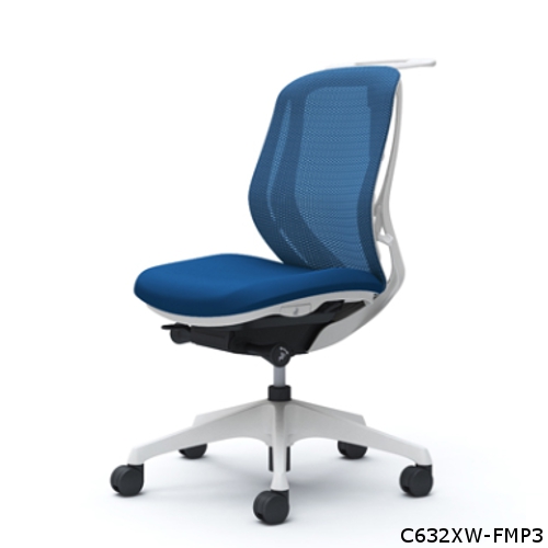 オカムラ シルフィーチェア ローバック メッシュタイプ 肘なし ハンガー付 樹脂成型脚 C632XR-FM/C632XW-FM