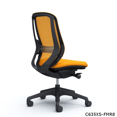 オカムラ シルフィーチェア ハイバック メッシュタイプ 肘なし ランバーサポート付 樹脂成型脚 C635XS-FM/C635XZ-FM