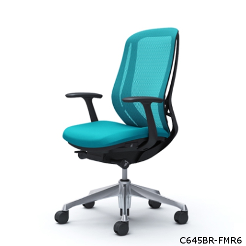 オカムラ シルフィーチェア ハイバック メッシュタイプ デザインアーム ポリッシュ脚 C645BR-FM/C645BW-FM