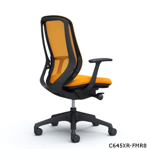 オカムラ シルフィーチェア ハイバック メッシュタイプ デザインアーム 樹脂成型脚 C645XR-FM/C645XW-FM