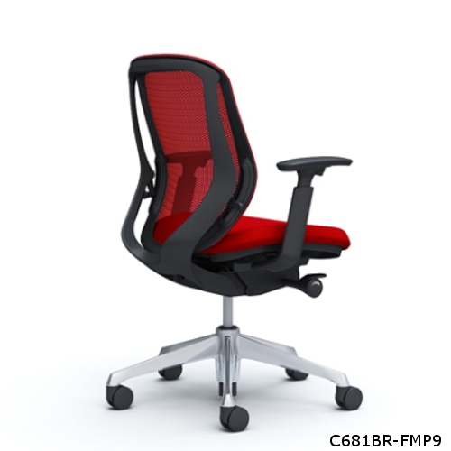 オカムラ okamura Sylphy シルフィーチェア ローバック メッシュタイプ