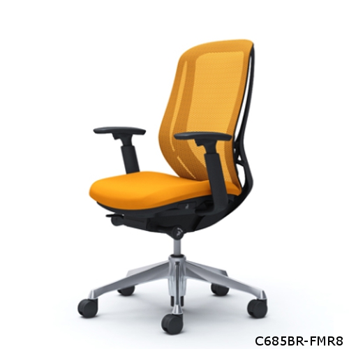 オカムラ シルフィーチェア ハイバック メッシュタイプ アジャストアーム ポリッシュ脚 C685BR-FM/C685BW-FM