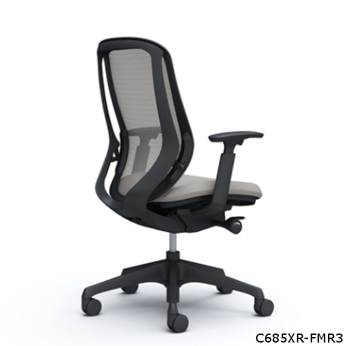オカムラ シルフィーチェア ハイバック メッシュタイプ アジャストアーム 樹脂成型脚 C685XR-FM/C685XW-FM