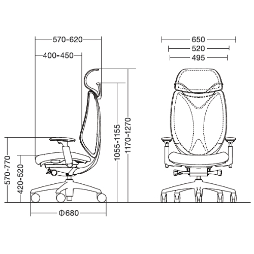 サブリナチェア　スタンダード　サイズ