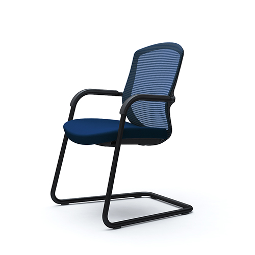 オカムラ ミーティングチェア コンテッサ セコンダ ゲストチェア カンチレバー脚 CC74MR