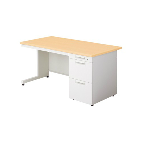 プラス リード 片袖デスク L字脚 A-3段袖 LE-157A-3/678-629/678-757/678-885/680-739