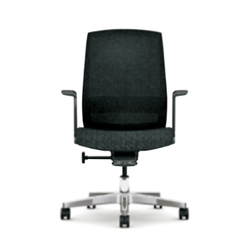 椅子　7脚 プラス ケーティー7チェア(KT-7) メッシュ アルミ脚 ハイバック アルミ