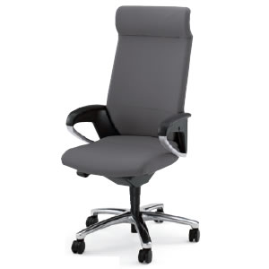 コクヨ フィロソフィーチェア ヘッドレスト付 肘付 布 CR-G383AP