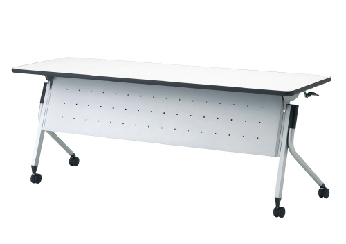 プラス リネロ2 フォールディングテーブル 幕板付 棚板付 LD-615M 610-344/610-356/610-368/610-380