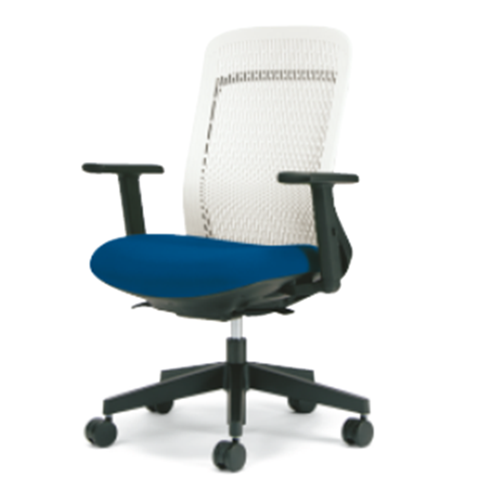 プラス トライチェア メッシュ ハイバック アジャスト肘 KD-TR51SEL