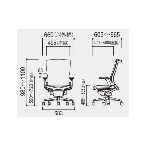 ウチダ　パルス サイズ