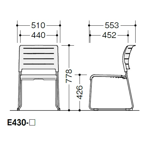 ナイキ 会議用チェアー スレア(slea)
