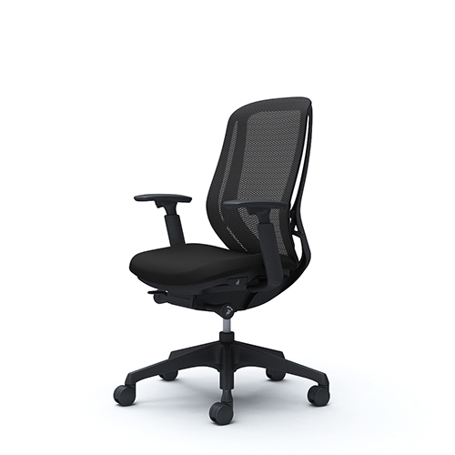 オカムラ シルフィーチェア ハイバック メッシュタイプ アジャストアーム 樹脂成型脚 C685XR-FMP1