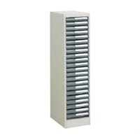 コクヨ　書類整理庫 トレーユニット トレーキャビネット 1列浅型22段 W300×D400×H1060 A4縦型 S-A411F1N