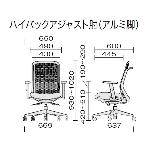 プラス トライチェア サイズ