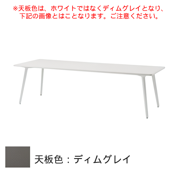 内田洋行 ミーティングテーブル レムナ(LEMNA) 単体タイプ 長方形タイプ 配線孔なし MT2490 5-203-59□6