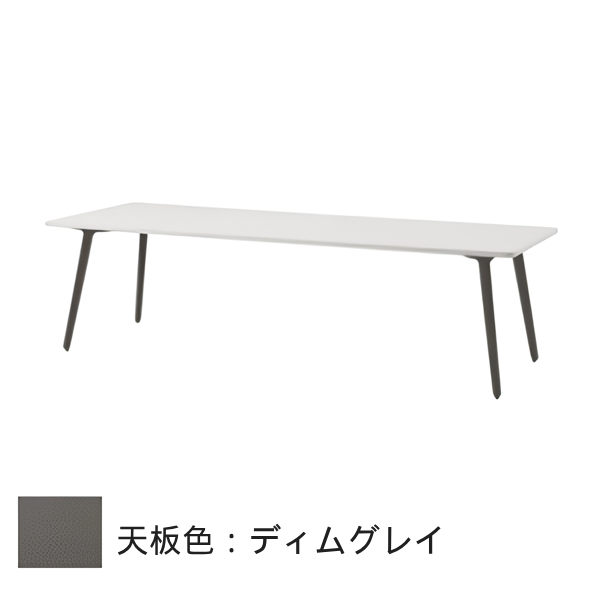 内田洋行 ミーティングテーブル レムナ(LEMNA) 単体タイプ 長方形タイプ 配線孔なし MT2490 5-203-59□6