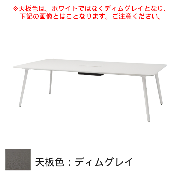 内田洋行 ミーティングテーブル レムナ(LEMNA) 単体タイプ 長方形タイプ 配線孔あり MT2490C 5-203-68□6