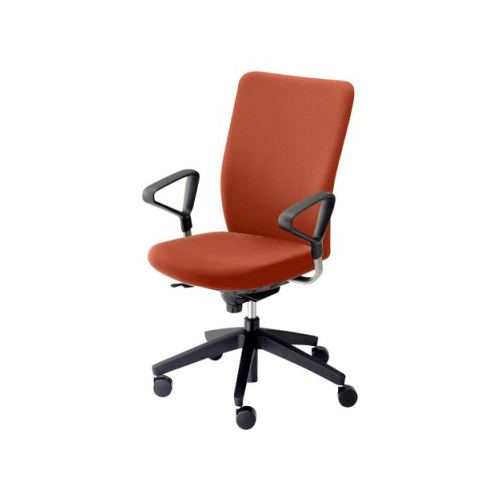 ウチダ EPO エポチェア 単色タイプ フルバック リング肘付 エポEF2-530/エポEF2-535/5-340-631/5-340-681