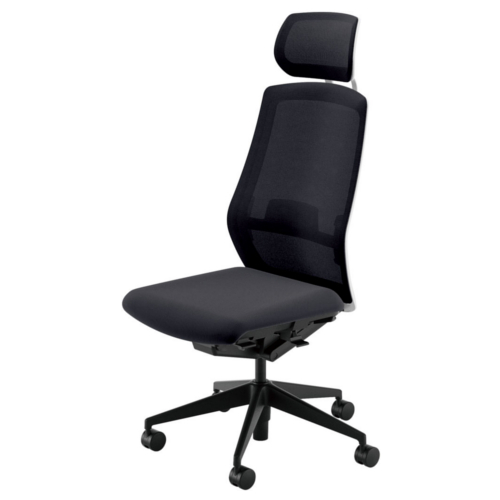 内田洋行 セレッツァチェア 背ミックスドメッシュ ヘッドレスト付 肘なし ランバー付 樹脂脚 5-362-840/5-362-860