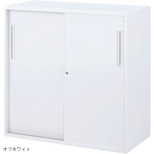 内田洋行 ハイパーストレージ HS 3枚引違い書庫 下置き W900