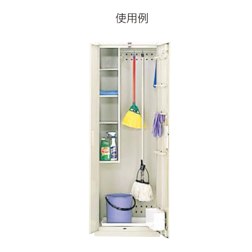 ウチダ クリーンロッカー D型（両開き式） W608×D515×H1790 内側