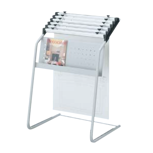 内田洋行 ペーパーハンガー A1判.6本掛セット W674.5×D547×H1008 6-400