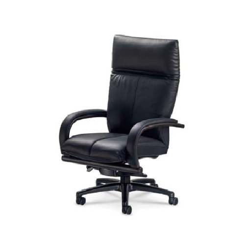 ウチダ 役員用家具 EDファニチュア MJシリーズ 高級チェア 本革張り ED-MJ ハイバックチェア 5-380-1100