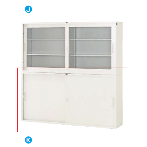 ポンコツさん専用  ウチダ スチール書庫 両開き キャビネット  ベース、天板付 ポンコツさん専用 ウチダ スチール書庫 両開き キャビネット