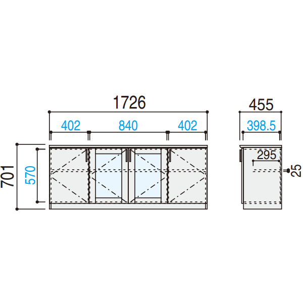 内田洋行 役員用家具 EDファニチュア SH-Nシリーズ サイドボード