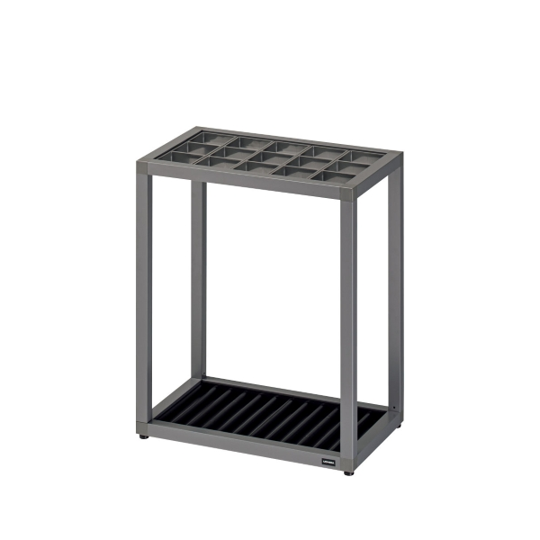 内田洋行 カサタテ スタンダードシリーズ オープンタイプ 折り畳み傘受付 15本用 アジャスター 6-407-1200