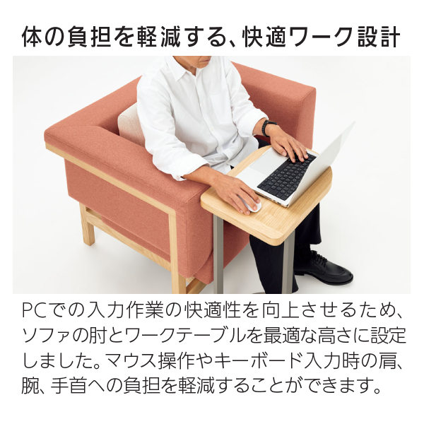 内田洋行 オクトソファ(OCTsofa) 両肘 W950 ハイランク 6-225-411/6