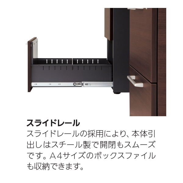 内田洋行 役員用家具 WXシリーズ デスク詳細