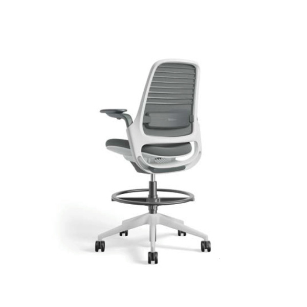 steelcase series1 435B00SA/435B00BA シーガルフレーム/ブラックフレーム ハイシート 樹脂脚 5-321-16/5-321-06