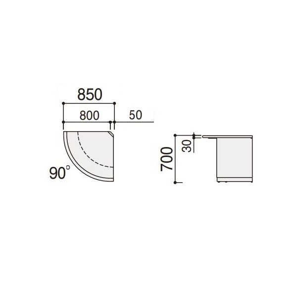 ウチダ システムカウンター ビジット-スタンダード(VISIT-standard) 